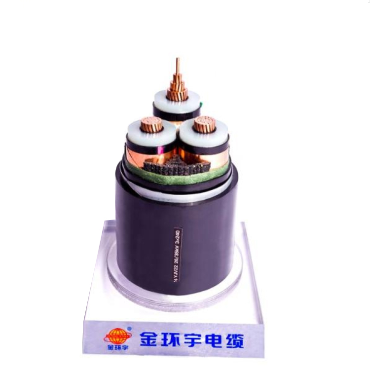 N-YJV22 26/35kV高壓交聯(lián)聚乙烯鎧裝耐火電纜